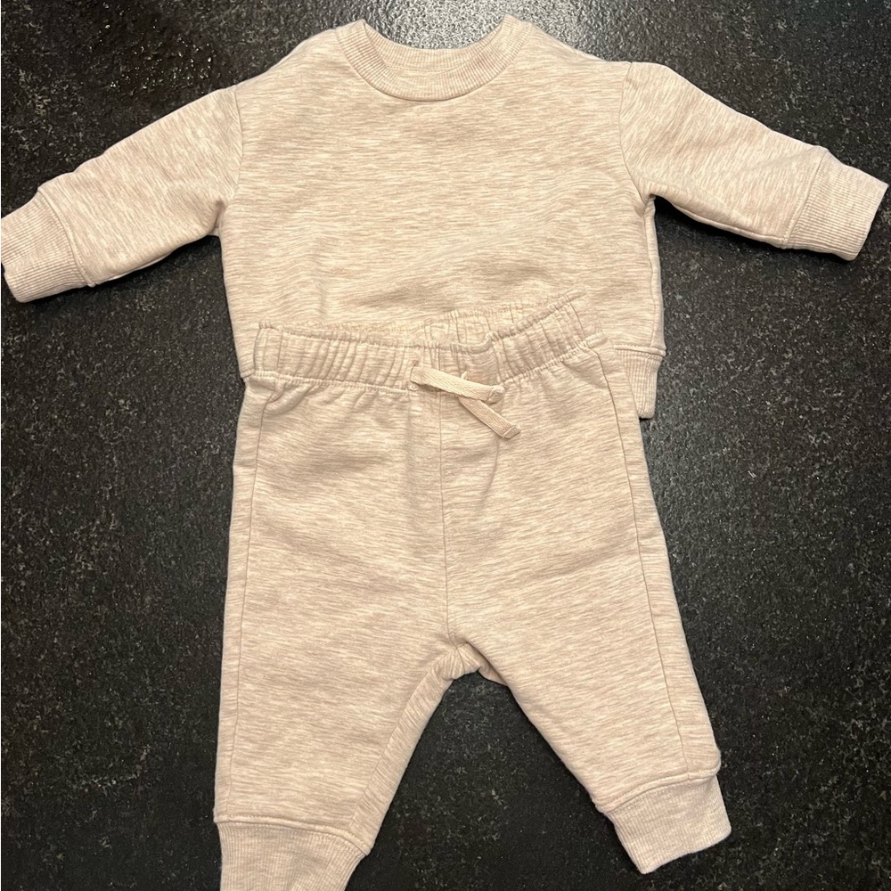 Nordstrom Cream Baby Outfit